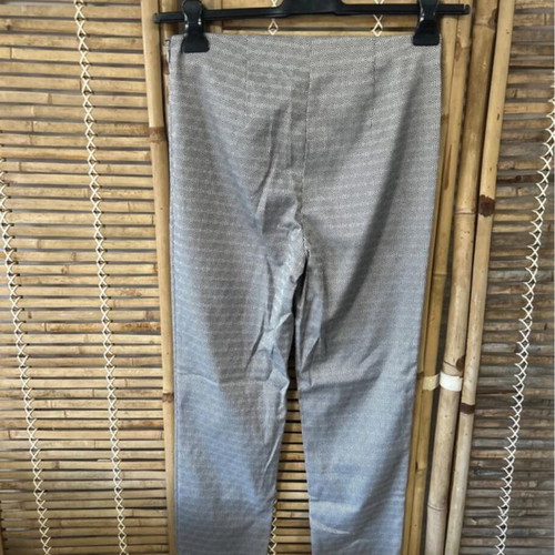 Charles Vögele grey patterned trousers size S