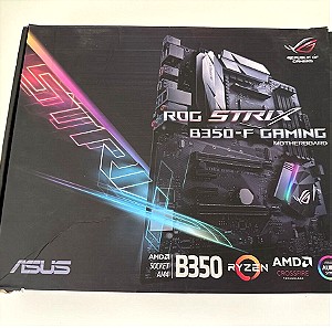 ASUS ROG Strix B350-F Gaming Motherboard Socket AM4 4xDDR4 M.2