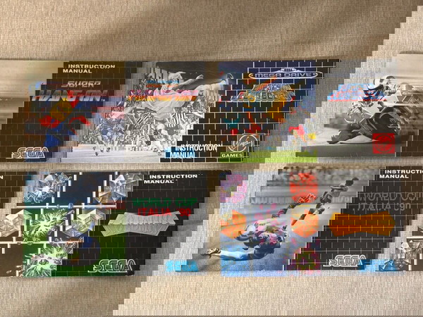 SEGA Mega Drive Manuals πακέτο