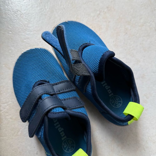 Lupilu barefoot kids shoes size 25 like new, blue