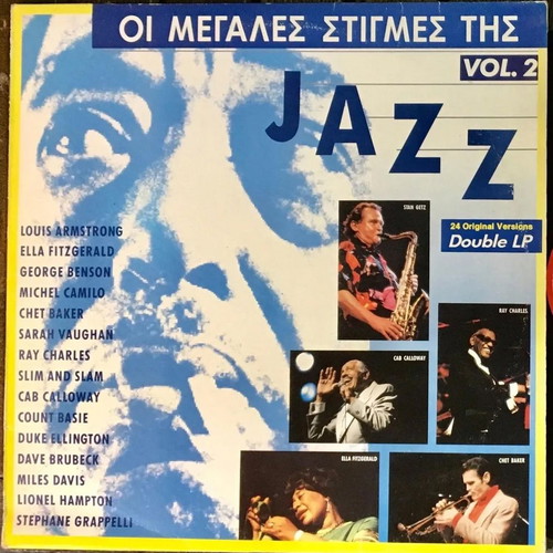 The Big Volume of Jazz Vol.2 vinyl used, double LP compilation