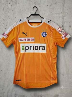 Grasshopper Zurich Puma football jersey Music 15 2016-2017 like new, size M
