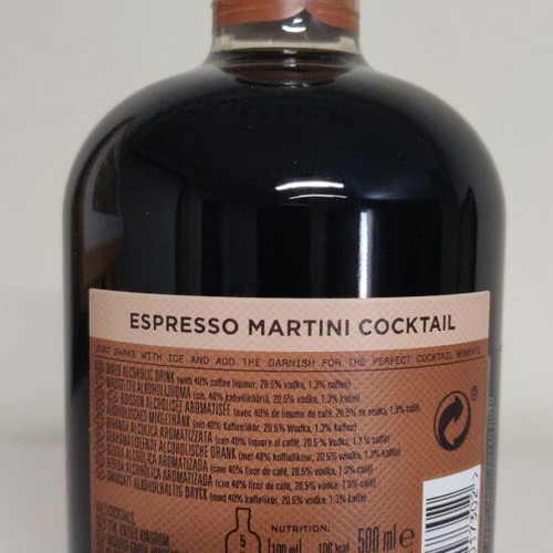 Tails Cocktails Espresso Martini 500 ml 14.9% new