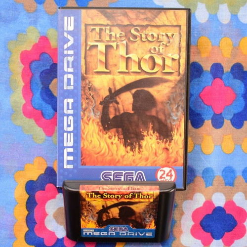 The Story of Thor Sega Mega Drive game like new, Action RPG