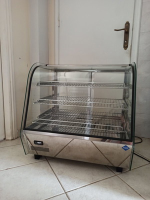Fresh Profi heated display case like new, 3 shelves, 67x58x67 cm