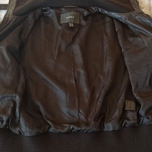 Mexx Fashion women's leather jacket like new, size M, brown