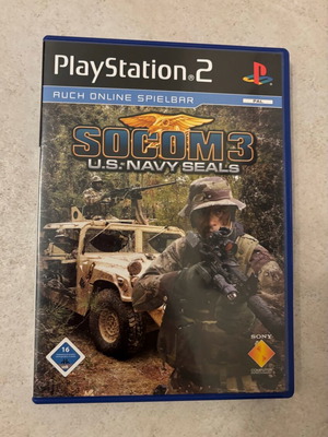 Socom III PlayStation 2 γερμανικό μεταχειρισμένο πλήρες