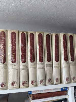"Chambers's Encyclopaedia" πλήρης εγκυκλοπαίδεια σε 13 τόμους στα αγγλικά