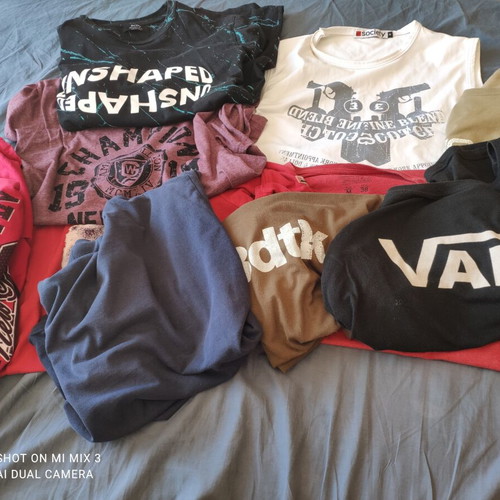 10 medium size short sleeve T-shirts