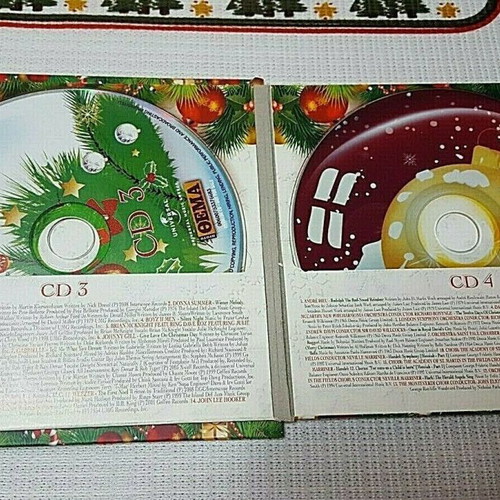 Merry Christmas 4 CD used, Greece 2011