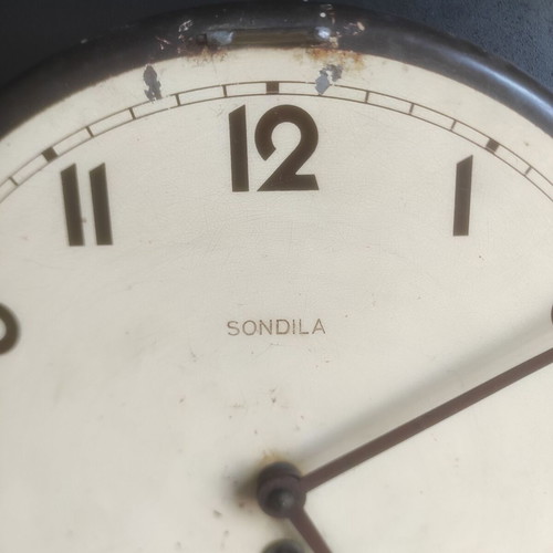 Sondila vintage wall clock used, mechanical, decorative