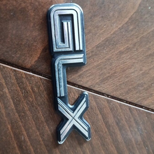 GLX emblem used for car or motorcycle