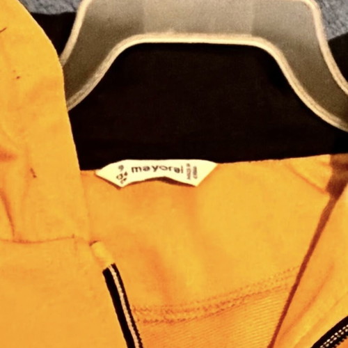 Mayoral Mustard Hoodie for Boy 9 Years New