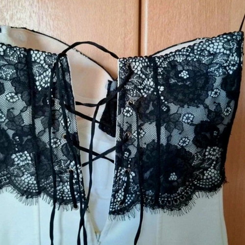 Cinema dress like new, black and white, size S