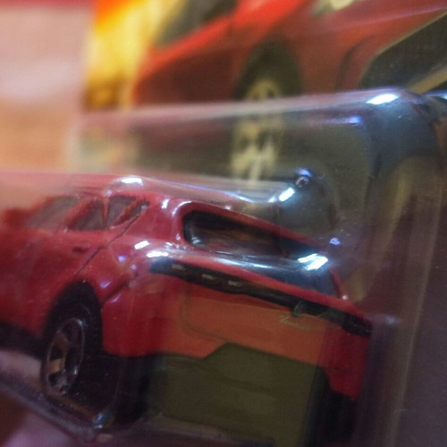 Alfa Romeo Tonale new 2023 model, red toy car