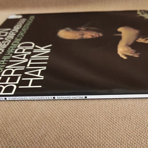 Bernard Haitink Beethoven Symphonies 8 & 9 used, 2 LP