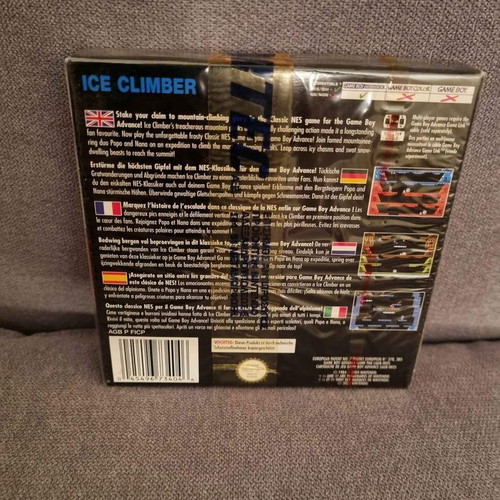 Ice Climber NES Classics GBA Nortec καινούργιο με Red strip Nintendo