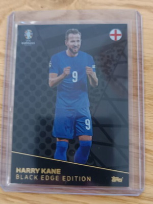 Harry Kane black edge edition topps match attax euro 2024
