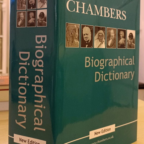 Chambers Dictionary of World History and Biographical Dictionary new
