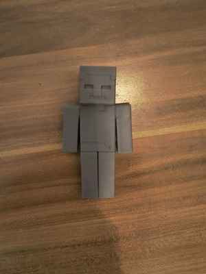 3D Printed Minecraft Steve Figure new, 10 cm height