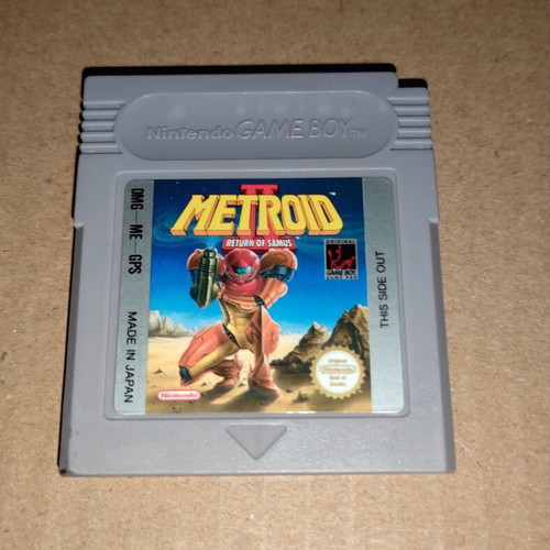 Metroid 2 Return of Samus Game Boy cartridge used, Nintendo action game