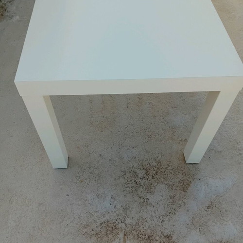 Lacquered coffee table new 55×55×45 cm