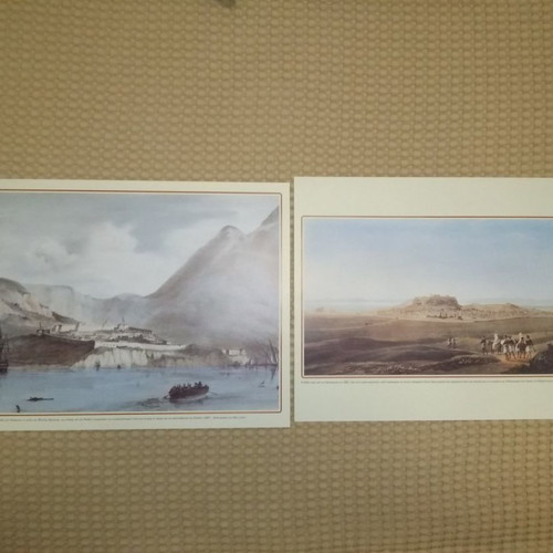 Engravings new, pack of 8 pieces 49x35