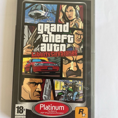 Grand Theft Auto PSP game like new with manuals and map