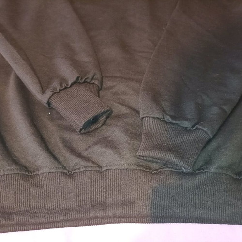 Sweatshirt new, black, size small with long sleeves