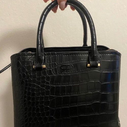 Parfois Handbag used, black without strap