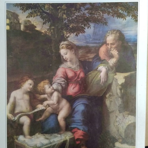Lais Puzzle 1000 pieces used Holy Family under an Oak Tree Giulio Romano