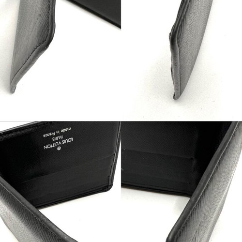 Louis Vuitton bi-fold wallet black used