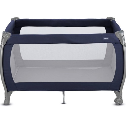 Inglesina Lodge Playpen Blue like new, 2 levels with carrying bag
