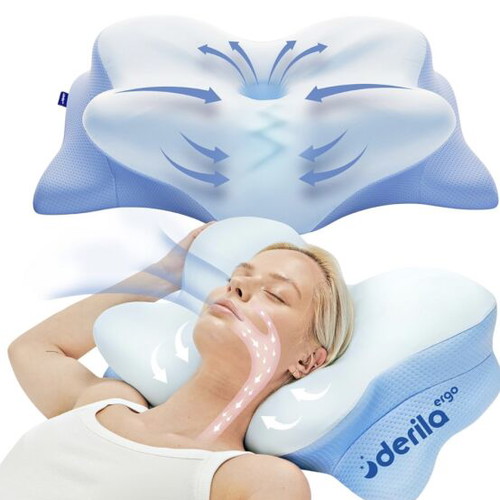 Derila Ergo Memory Foam Neck Pillow like new