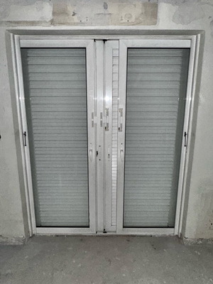 Aluminum window and doors with double glazing used