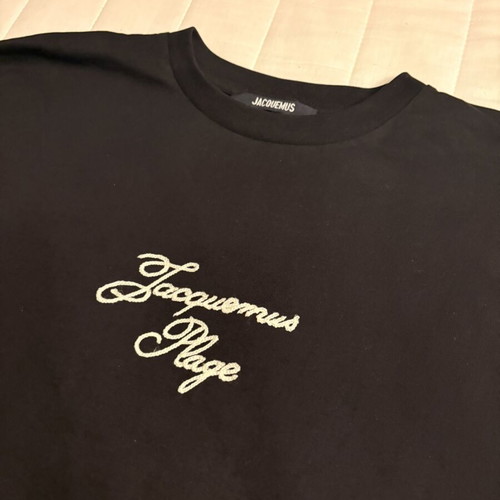 Jacquemus T-shirt Plage new, black, size M