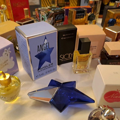 Miniature perfumes new, collection of famous brands