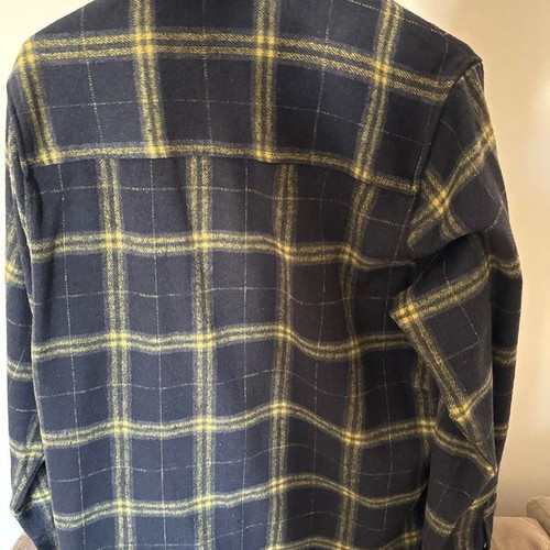 Staff Overshirt like new, blue and yellow, size L