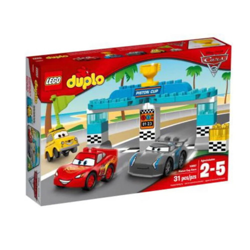 Lego Duplo Disney Pixar Cars Piston Cup Race 10857 like new