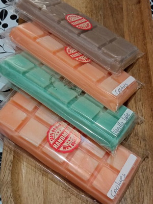 Snap bars like new handmade coconut wax melts