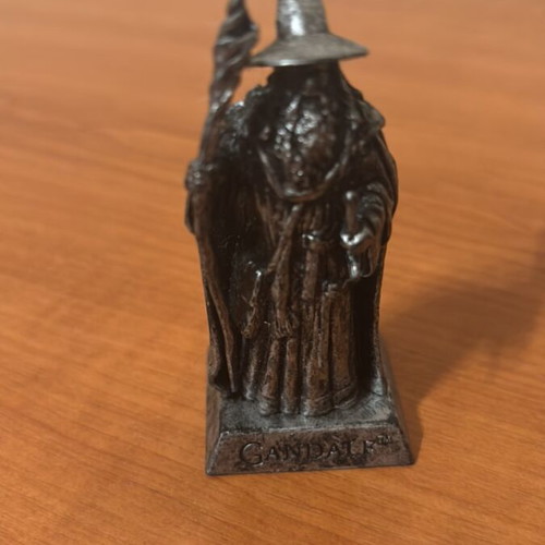 Gandalf mini figurine like new, plastic, 9 cm