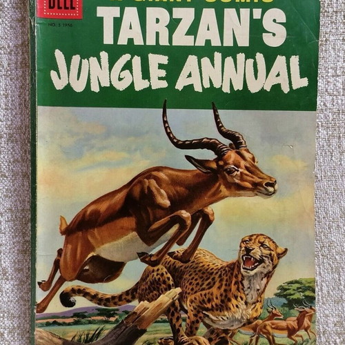 Tarzan's Jungle Annual Comic No 5 used, vintage 100 pages
