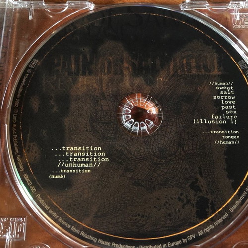 Pain of Salvation Remedy Lane CD used, SlipCase