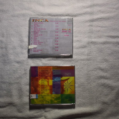 World Music CD pack Inca & Inti like new