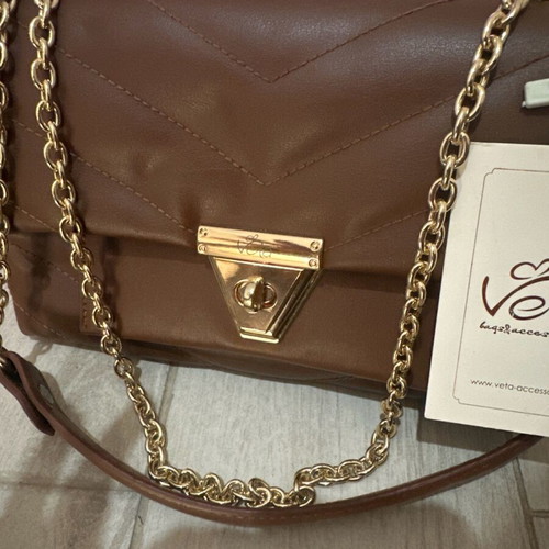 Veta brown crossbody bag new unused