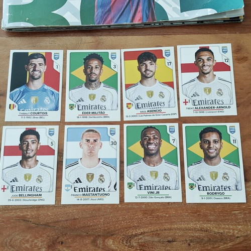 Panini FIFA 365 2026 Real Madrid stickers like new
