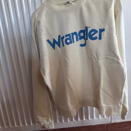 Wrangler women's sweatshirt used, size S, yellow gold