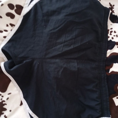 Nike Tempo Running shorts, vintage women's size S, black and white