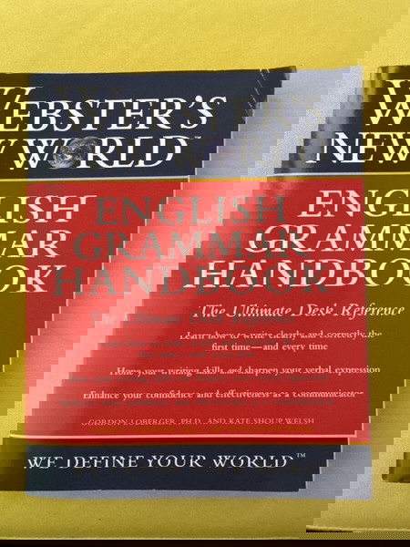 Webster's New World English Grammar Handbook