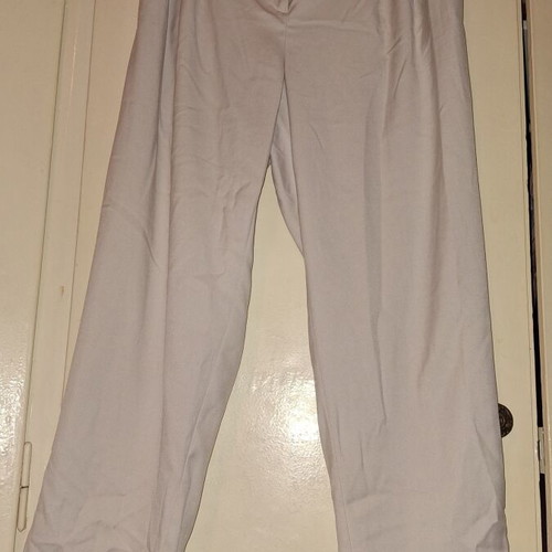 Fabric pants H&M new, white and beige, size XXL